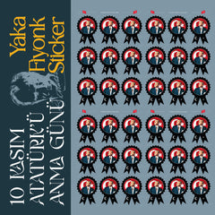 10 Kasım Fiyonk Sticker Set - pinoobi