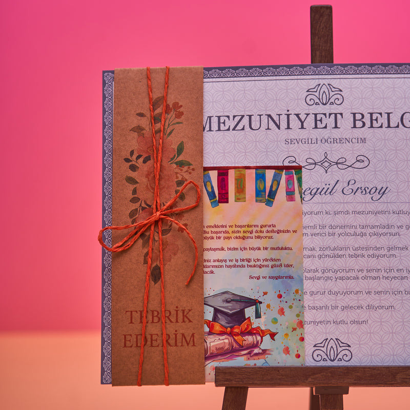 Mezuniyet Belgesi Seti (Klasik Çerçeve)-zoom-