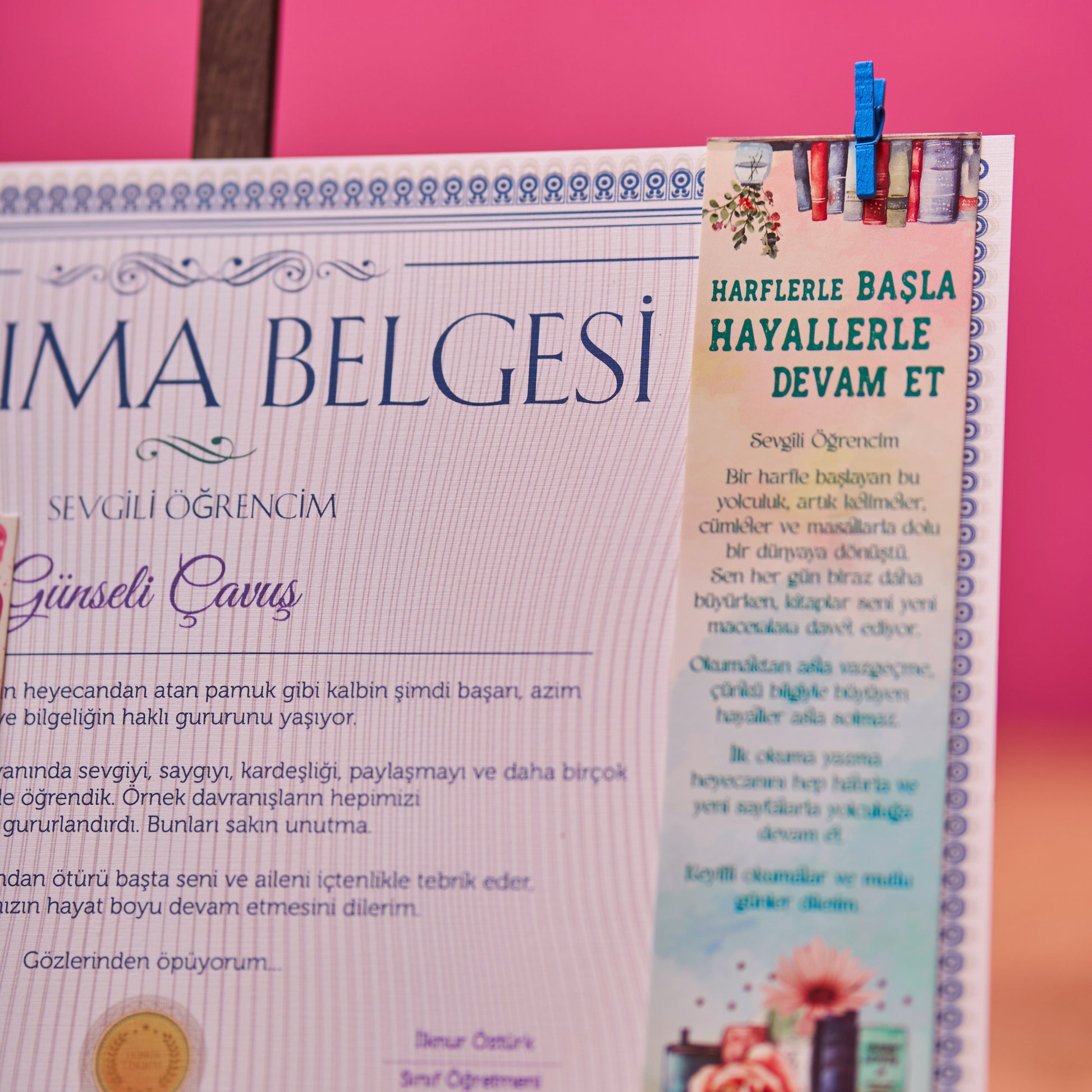 Okuma Belgesi Seti (Geleneksel & Zarif)-5