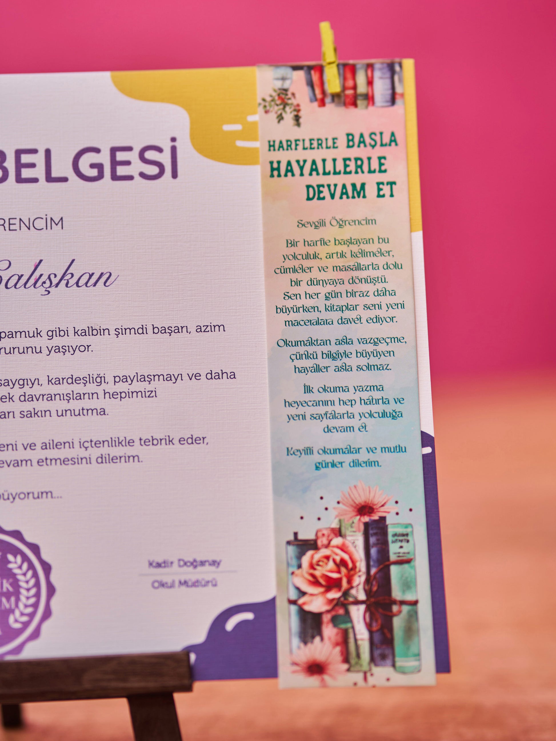 Okuma Belgesi Seti - pinoobi