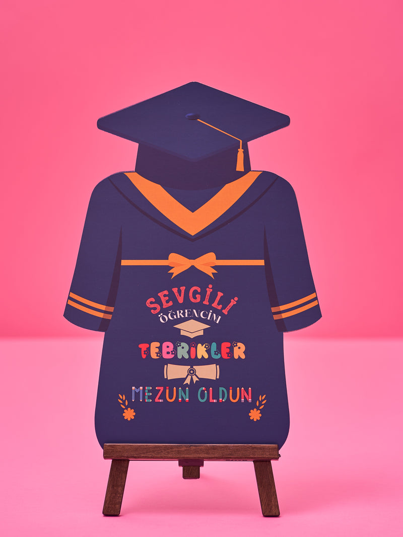 Mezuniyet Günüm Karne ve Gelişim Raporu Kılıfı (Set Değildir)-zoom-