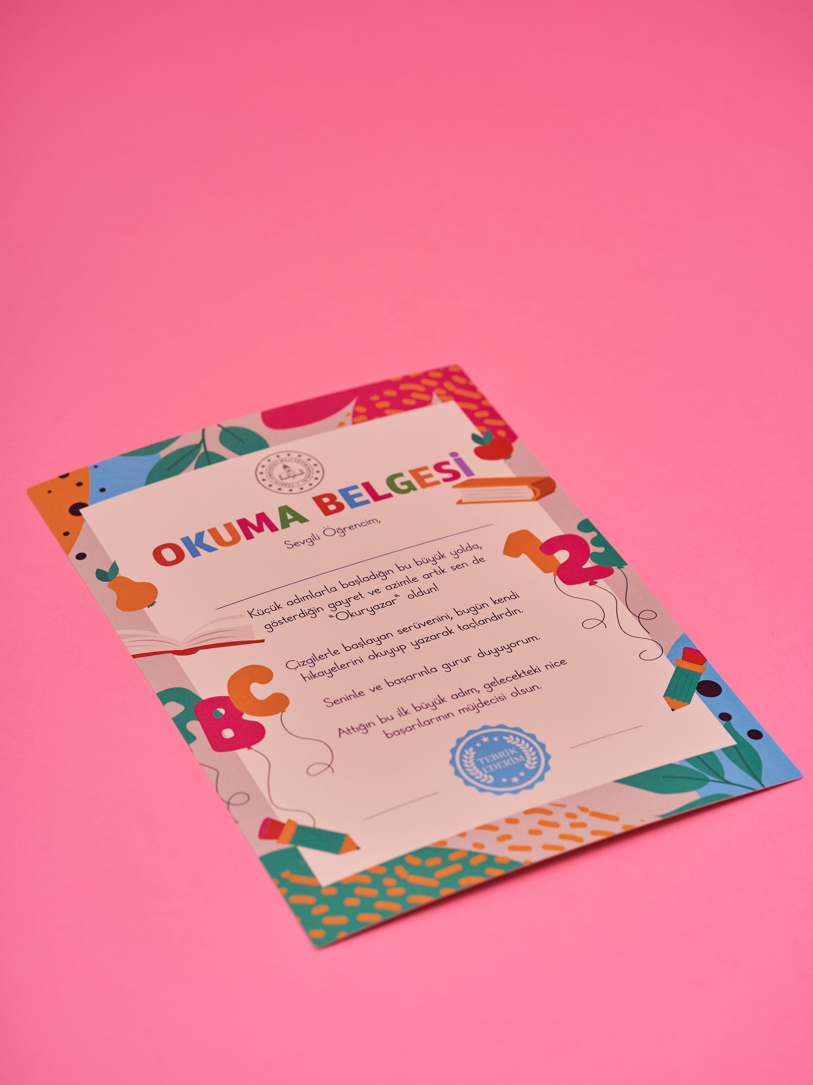 Okuma Belgesi