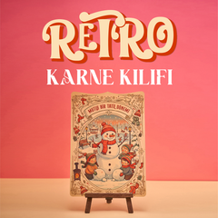 Retro Karne ve Gelişim Raporu Kılıfı - pinoobi