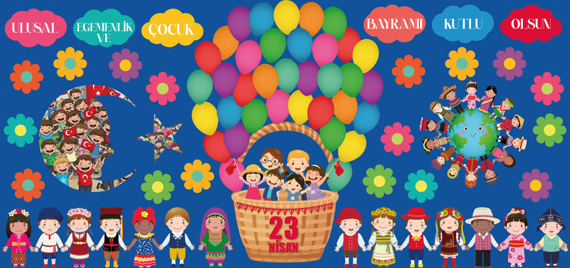 23 Nisan Çocuk Bayramı Pano-zoom-