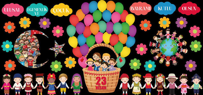23 Nisan Çocuk Bayramı Pano-zoom-
