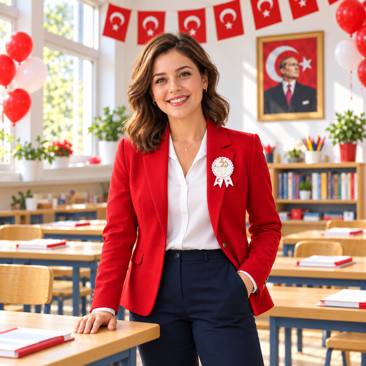 29 Ekim Cumhuriyet Bayramı Fiyonk Sticker Seti-zoom-7