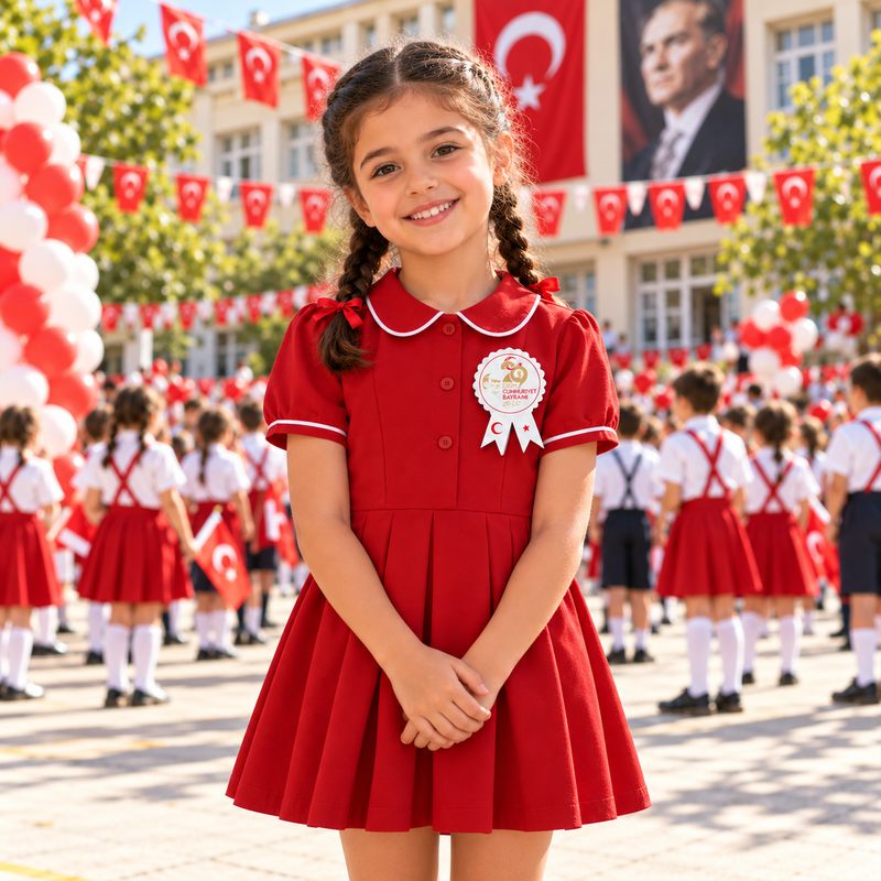 29 Ekim Cumhuriyet Bayramı Fiyonk Sticker Seti-zoom-