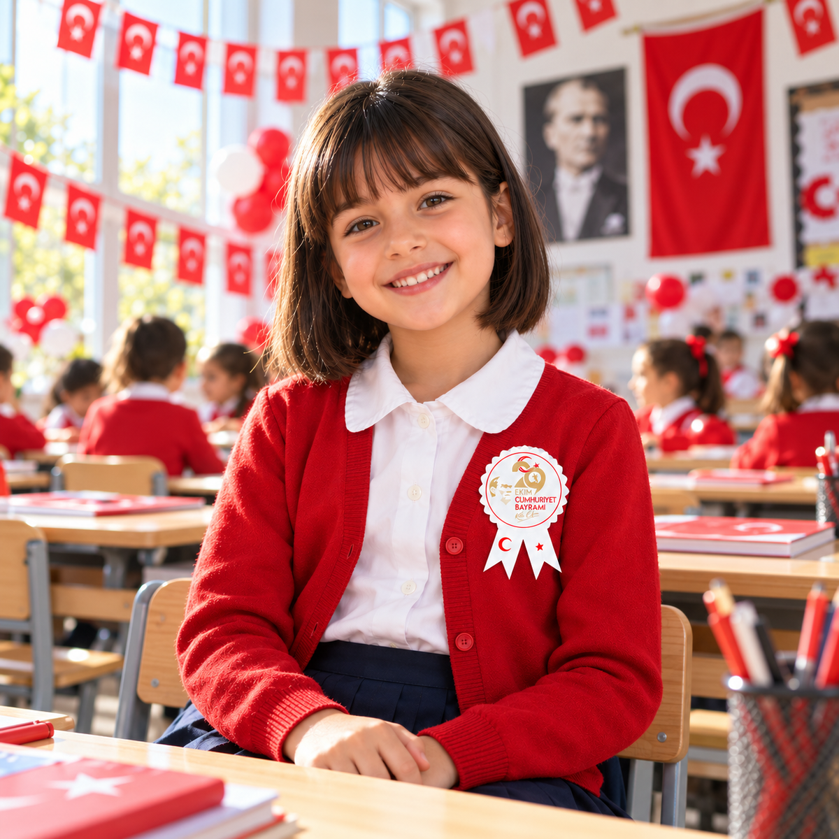29 Ekim Cumhuriyet Bayramı Fiyonk Sticker Seti-zoom-11