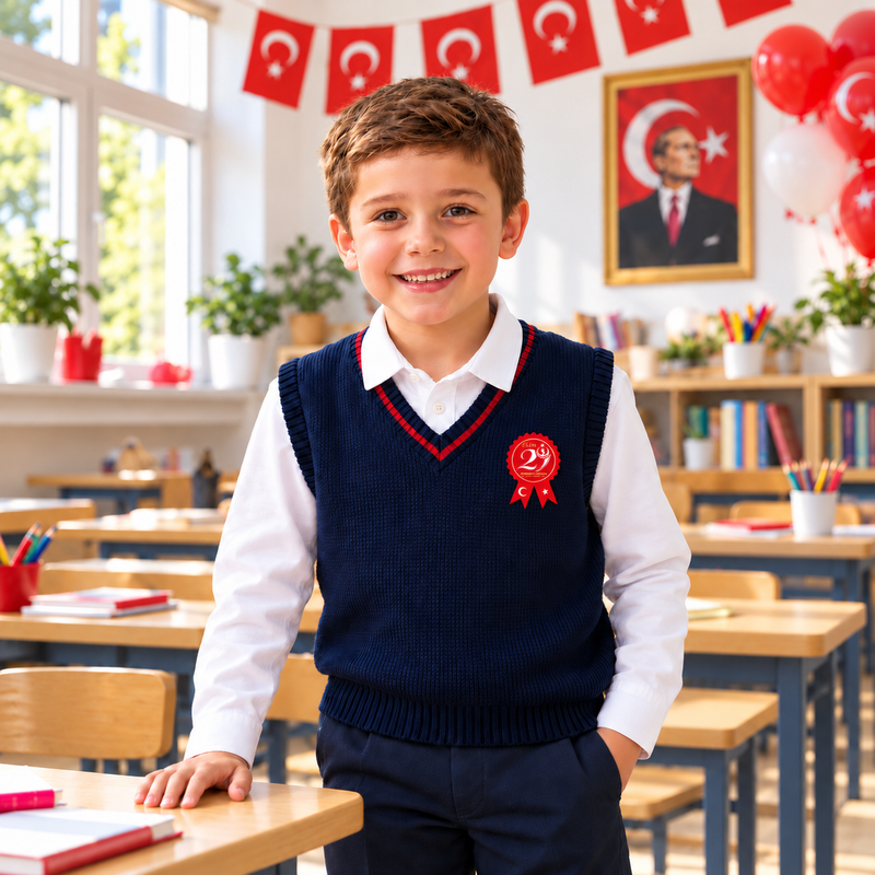 29 Ekim Cumhuriyet Bayramı Fiyonk Sticker Seti-zoom-