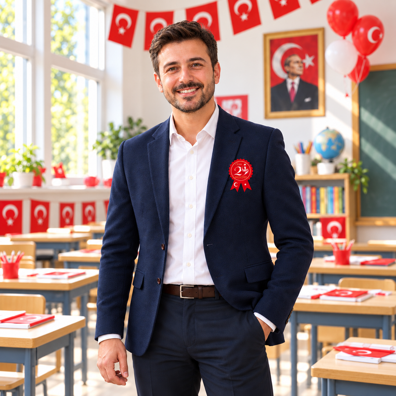 29 Ekim Cumhuriyet Bayramı Fiyonk Sticker Seti-zoom-