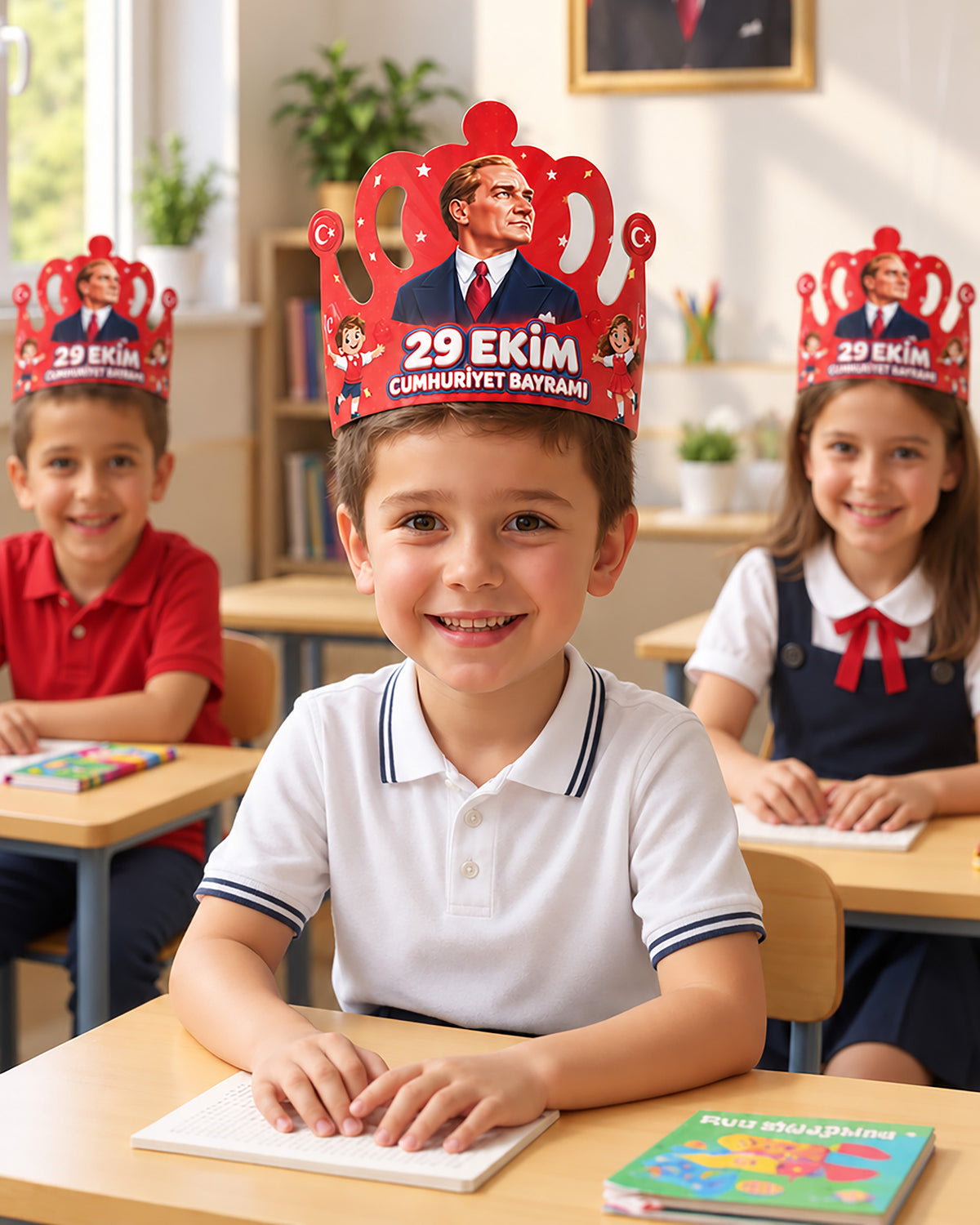 29 Ekim Cumhuriyet Bayramı Öğrenci Tacı