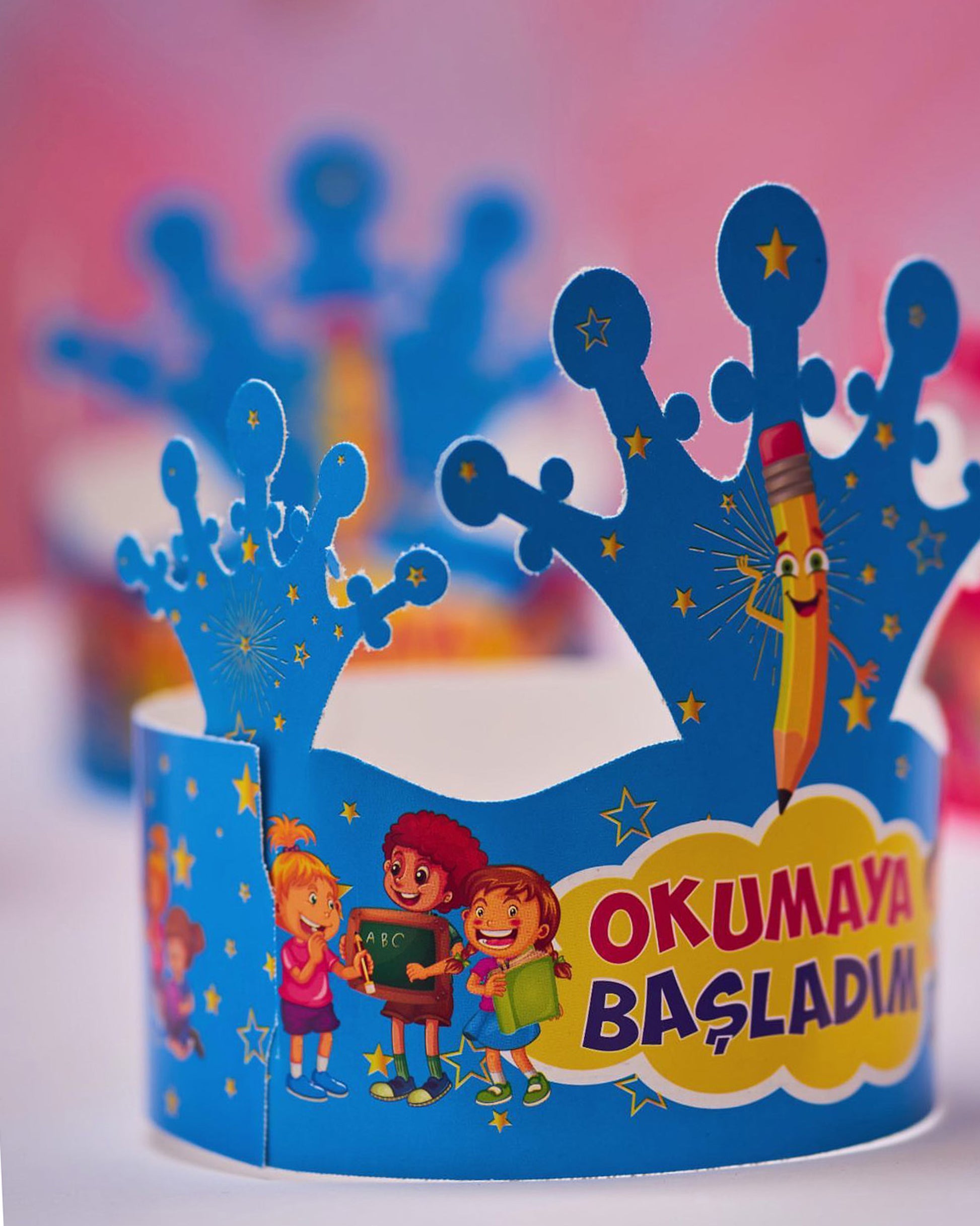 Okumaya Başladım Taç - pinoobi