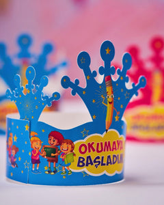 Okumaya Başladım Taç - pinoobi