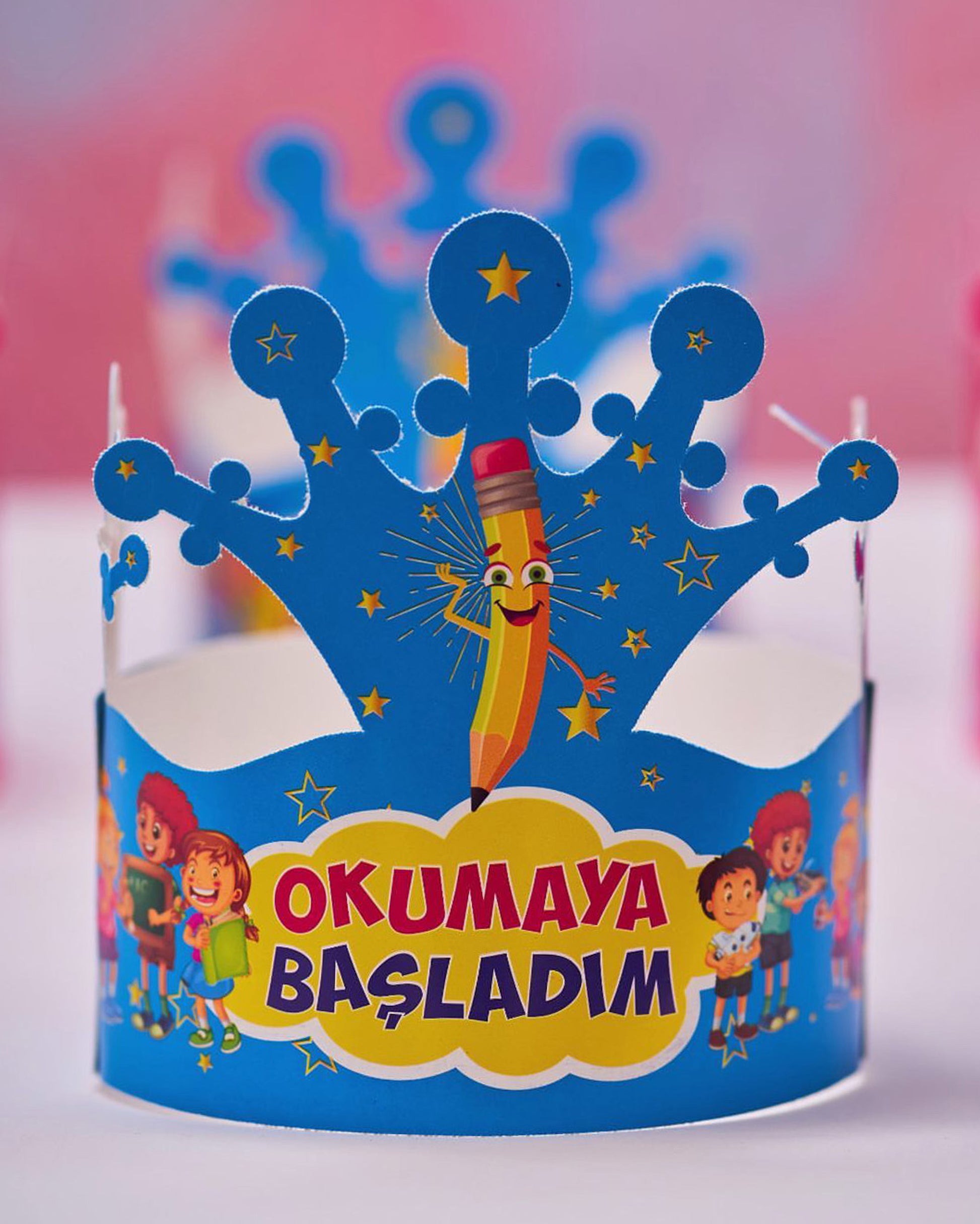 Okumaya Başladım Taç - pinoobi