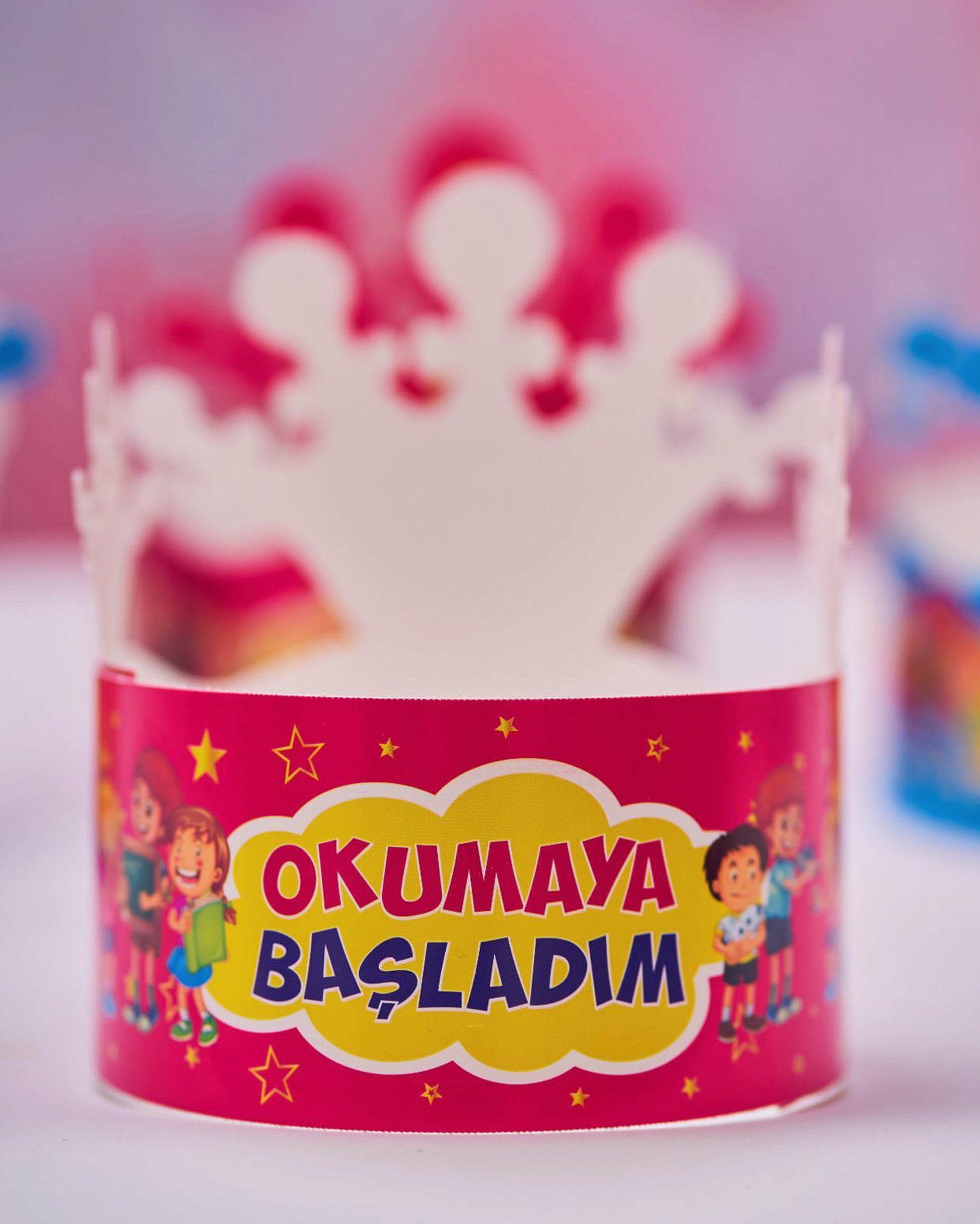 Okumaya Başladım Taç - pinoobi