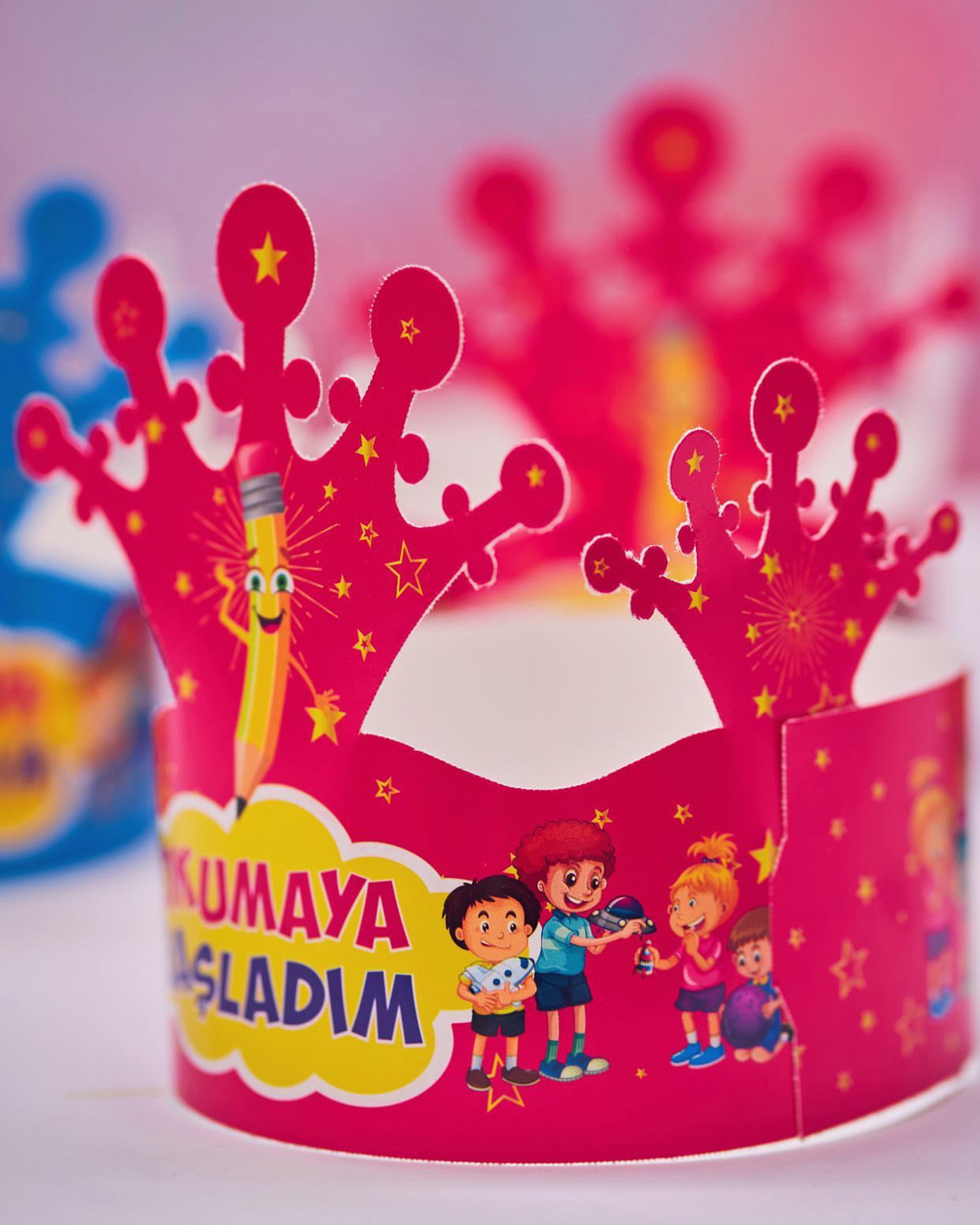 Okumaya Başladım Taç - pinoobi