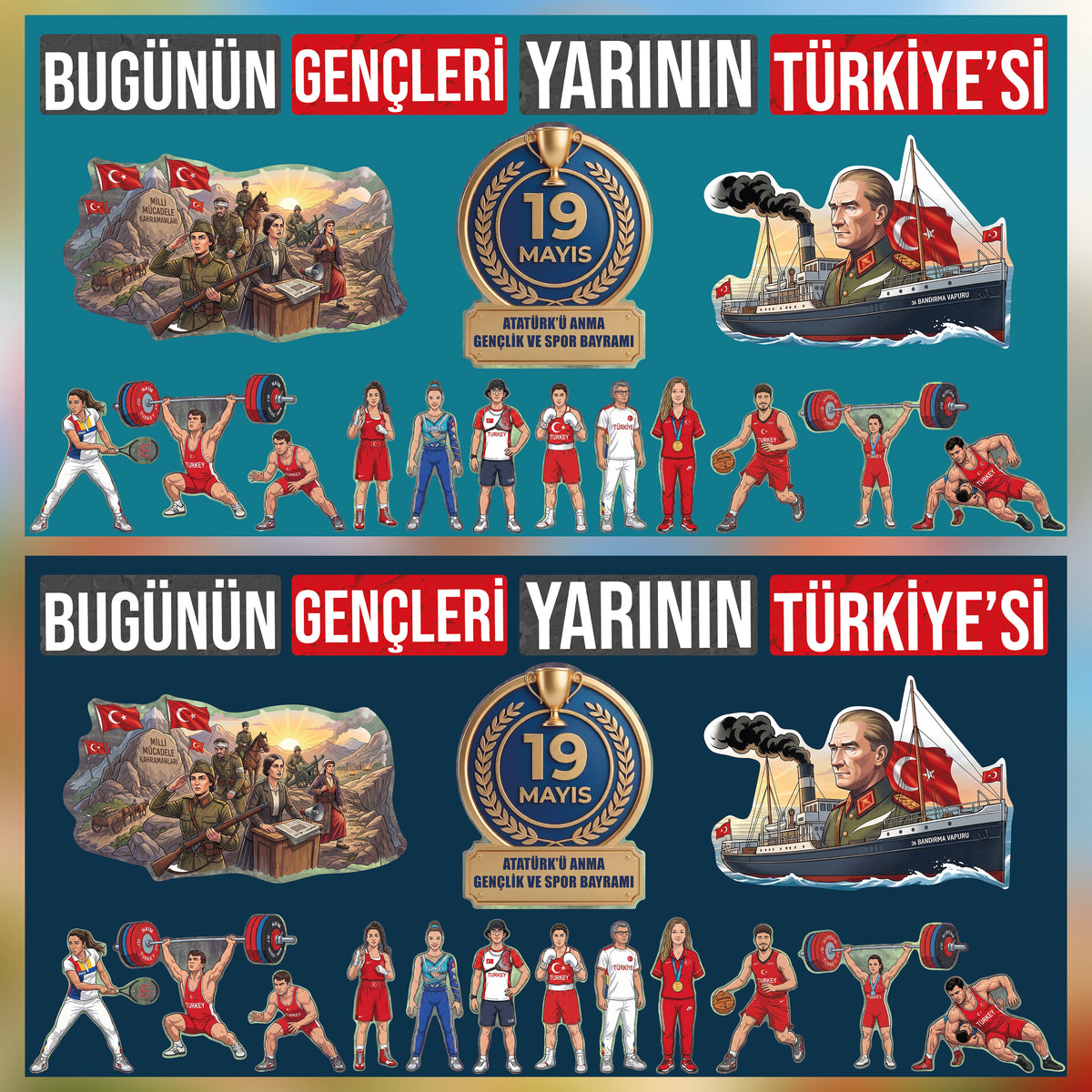 19 Mayıs Atatürk'ü Anma Gençlik ve Spor Bayramı Panosu-zoom-7