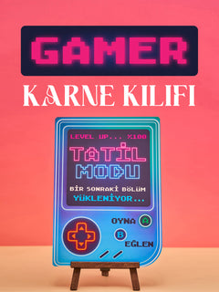 Gamer Karne / Gelişim Raporu Kılıfı - pinoobi