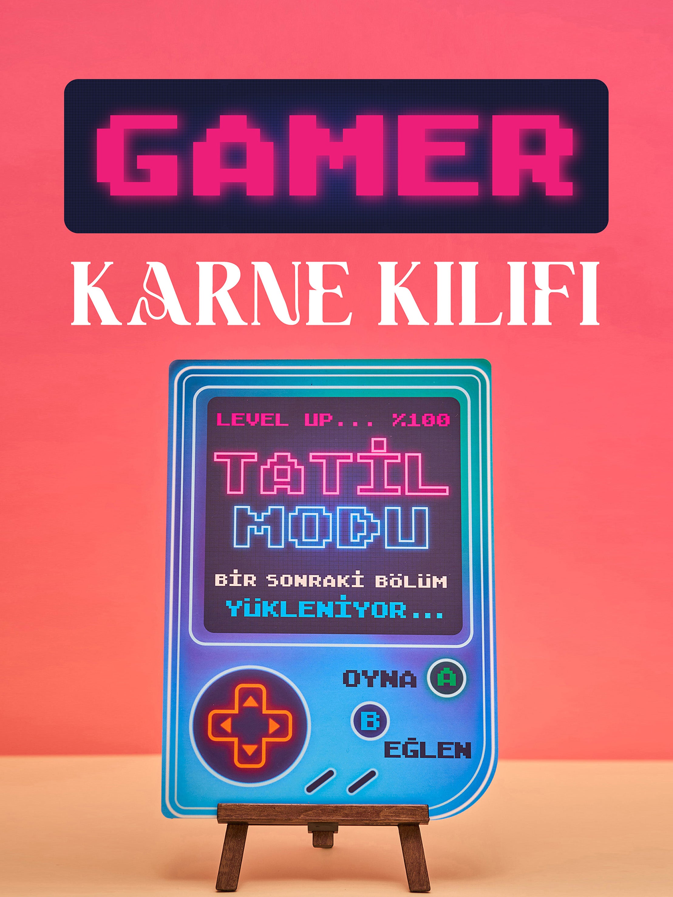 Gamer Karne / Gelişim Raporu Kılıfı - pinoobi