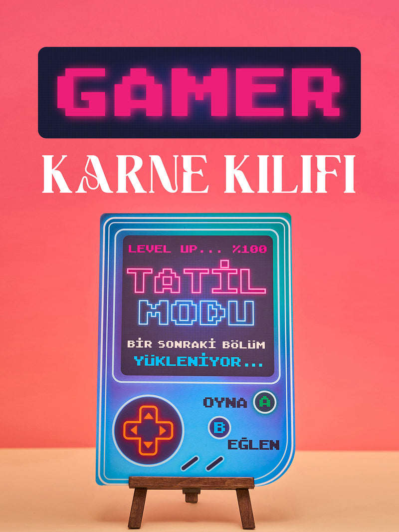 Gamer Karne / Gelişim Raporu Kılıfı (Set Değildir)-zoom-
