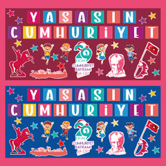 29 Ekim Cumhuriyet Bayramı Panosu - pinoobi