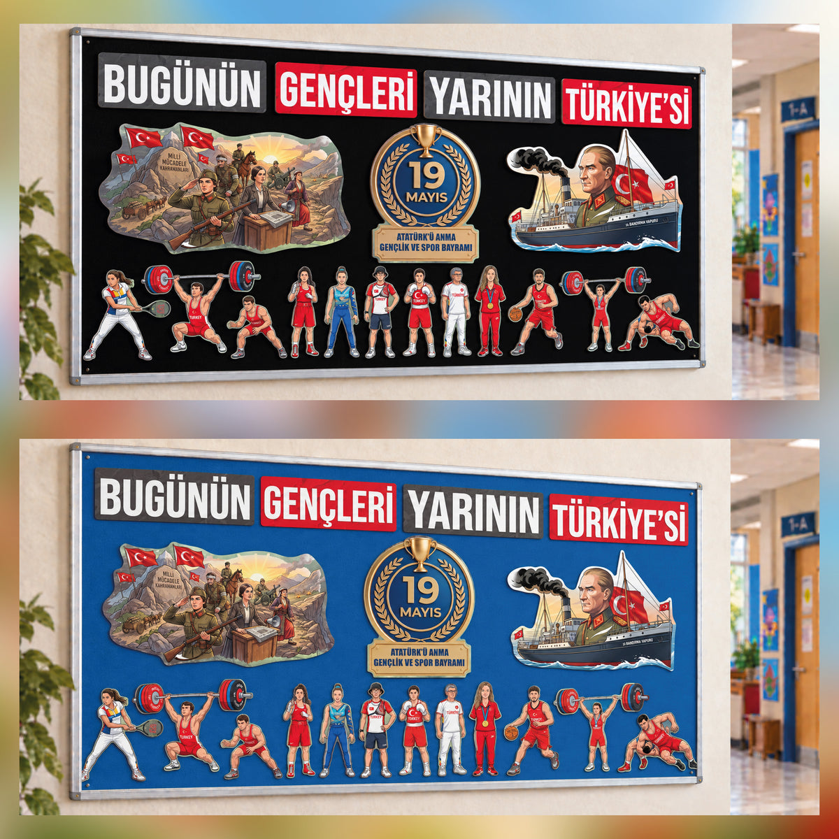 19 Mayıs Atatürk'ü Anma Gençlik ve Spor Bayramı Panosu-zoom-3