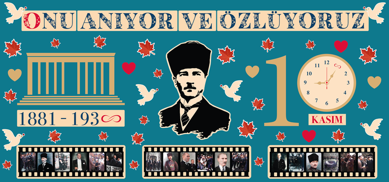10 Kasım Atatürk2ü Anma Günü Panosu-zoom-