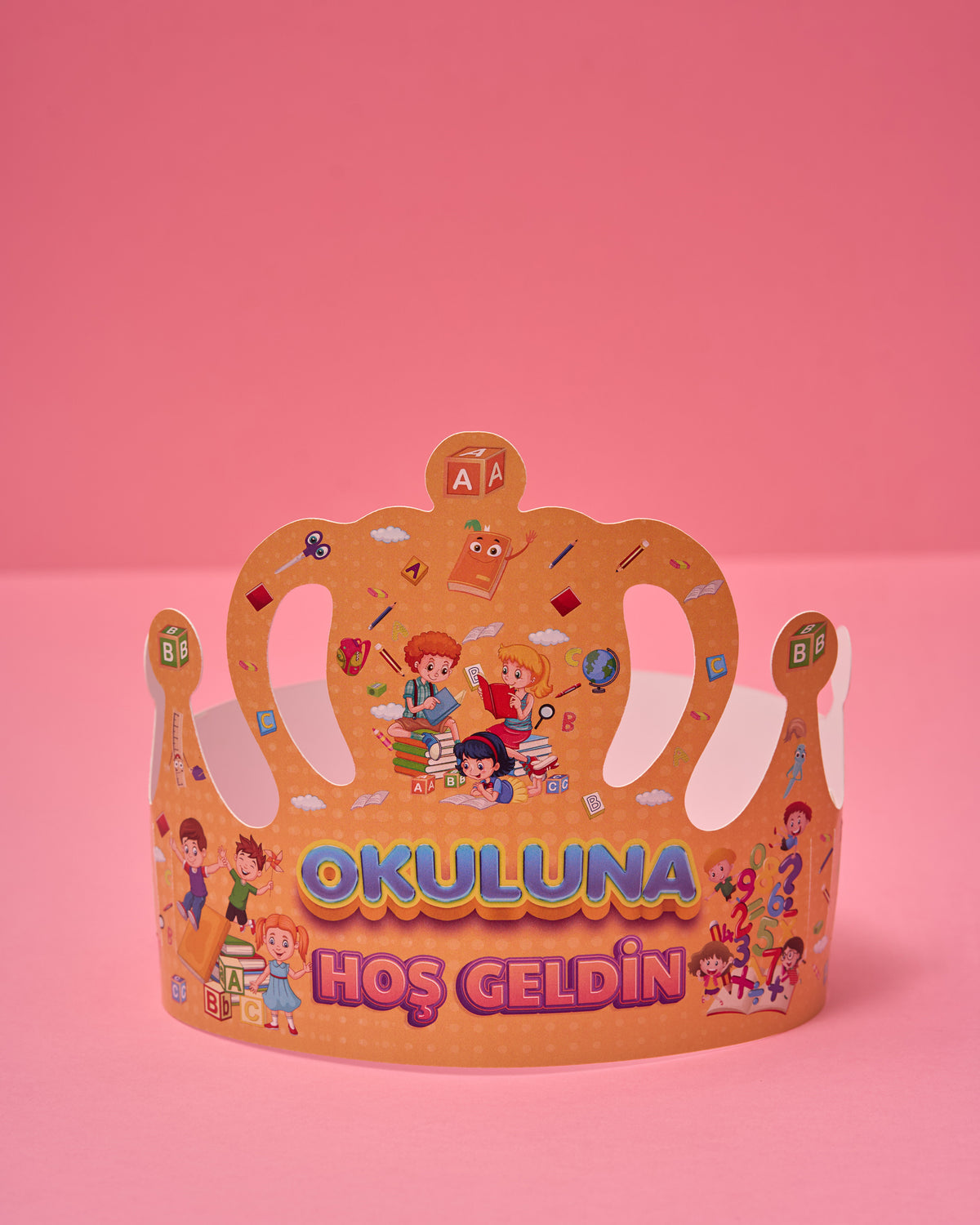 Okuluna Hoşgeldin Tacı (Yaka Kartı Hediyeli)-2