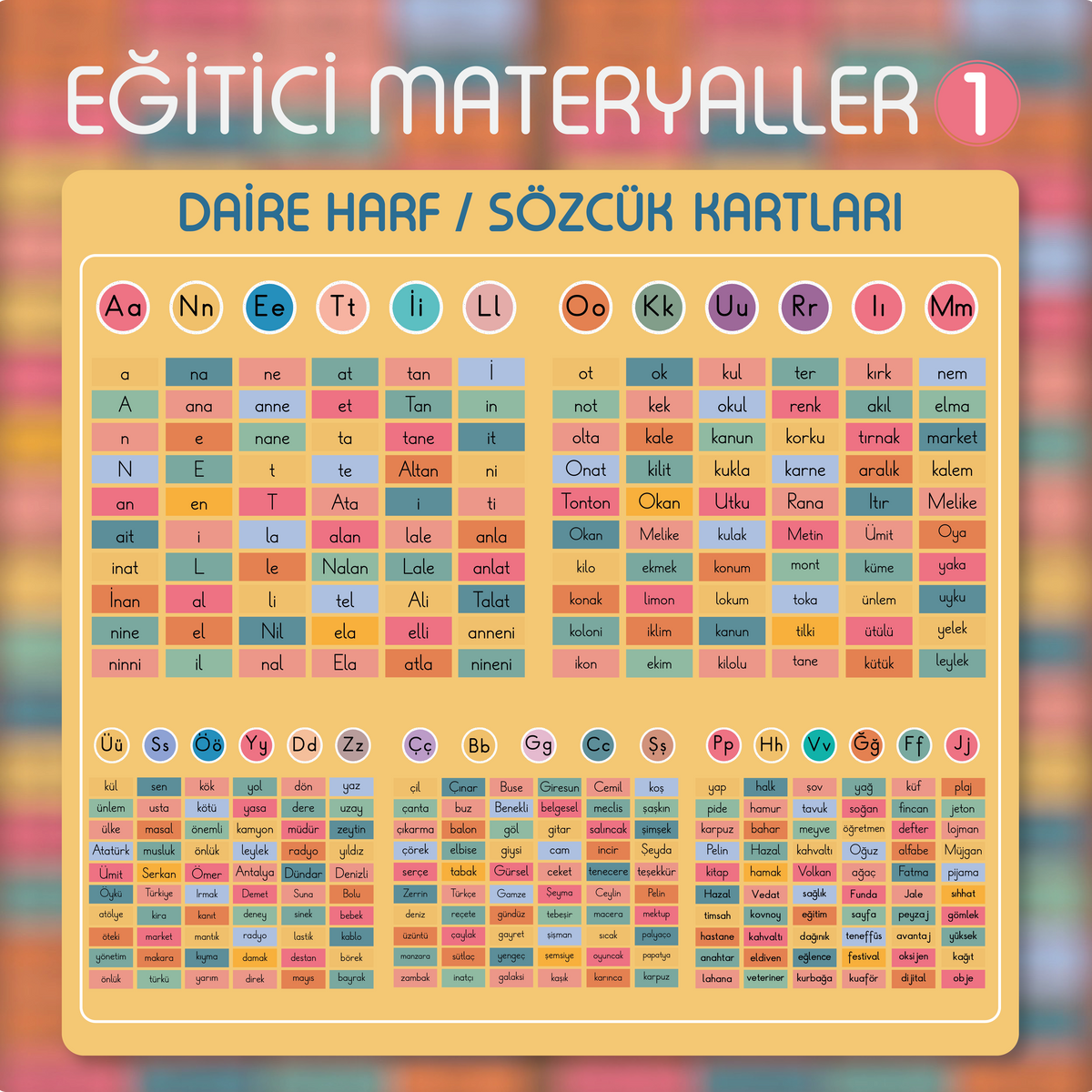 440 Parça İlkokul Eğitici Materyal Seti-zoom-3