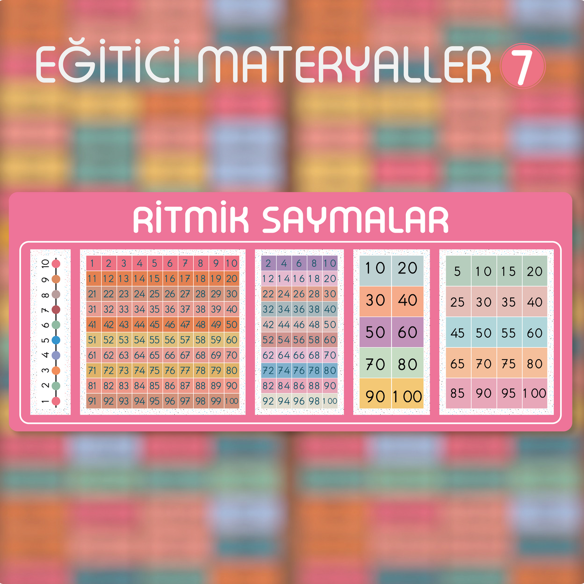 440 Parça İlkokul Eğitici Materyal Seti-9