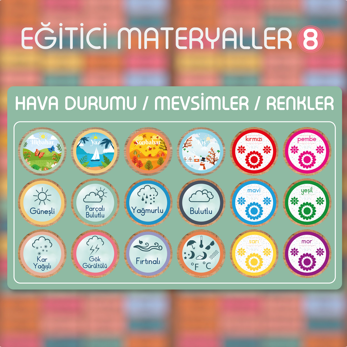 440 Parça İlkokul Eğitici Materyal Seti-10