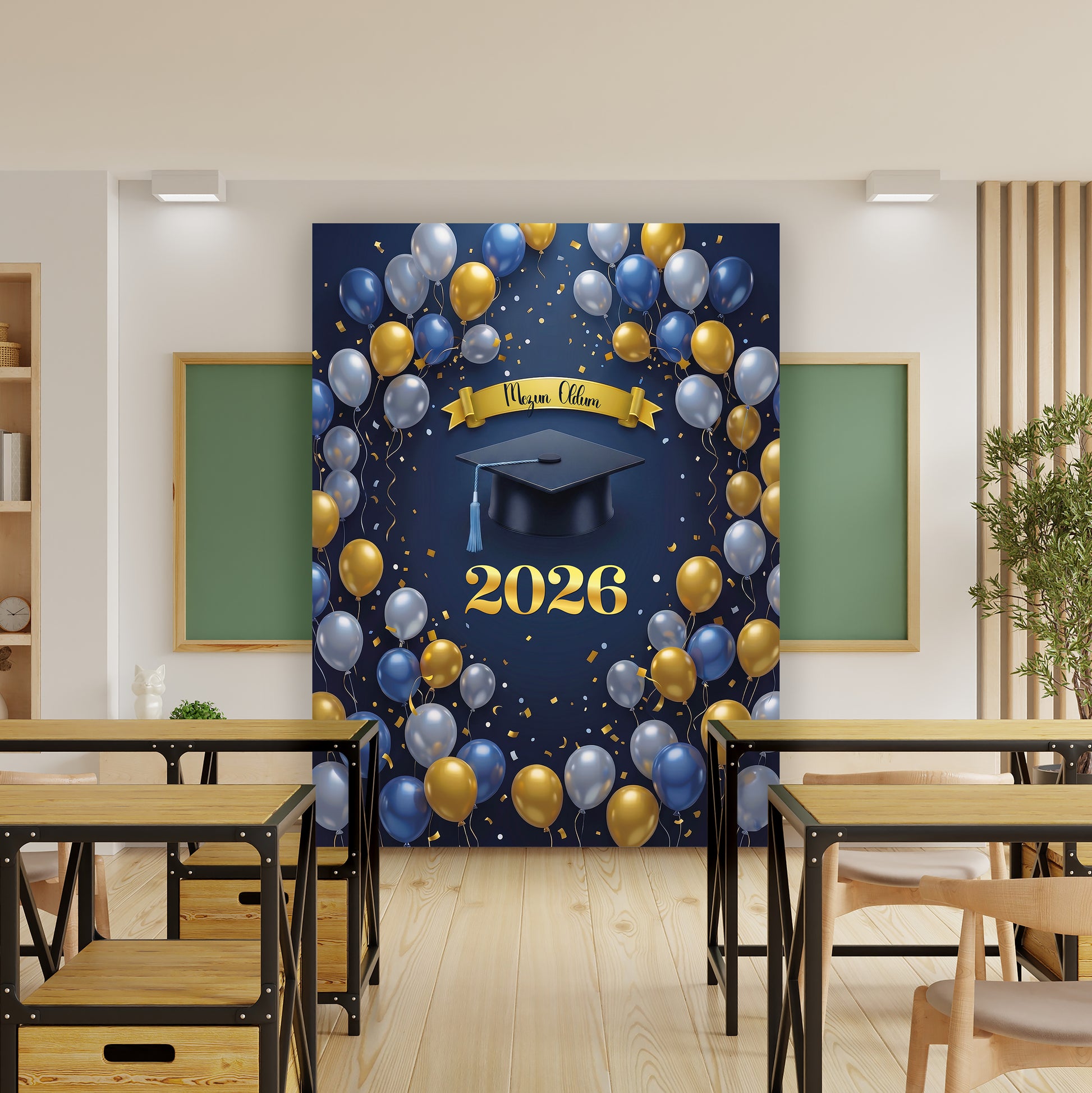Mezuniyet Fotoğraf Çekim Dekoru-12