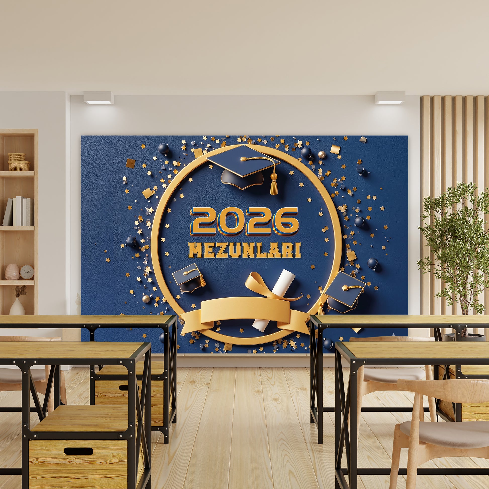 Mezuniyet Fotoğraf Çekim Dekoru (Büyük-Toplu Çekim)-2