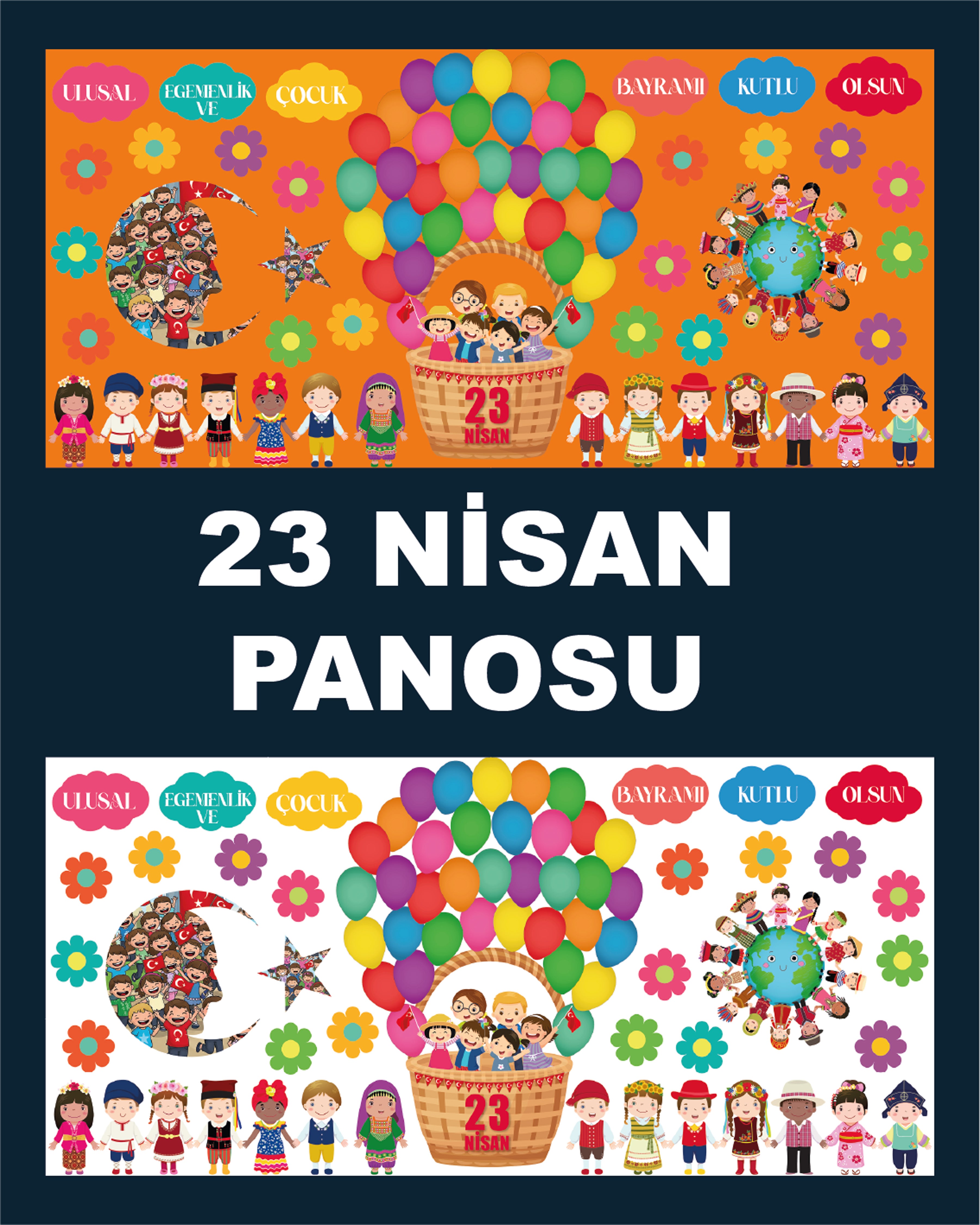 23 Nisan Çocuk Bayramı Pano - pinoobi