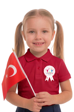 23 Nisan Yaka Fiyonk Sticker Set - pinoobi