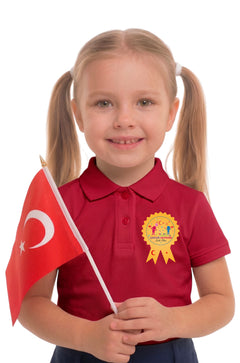 23 Nisan Yaka Fiyonk Sticker Set - pinoobi